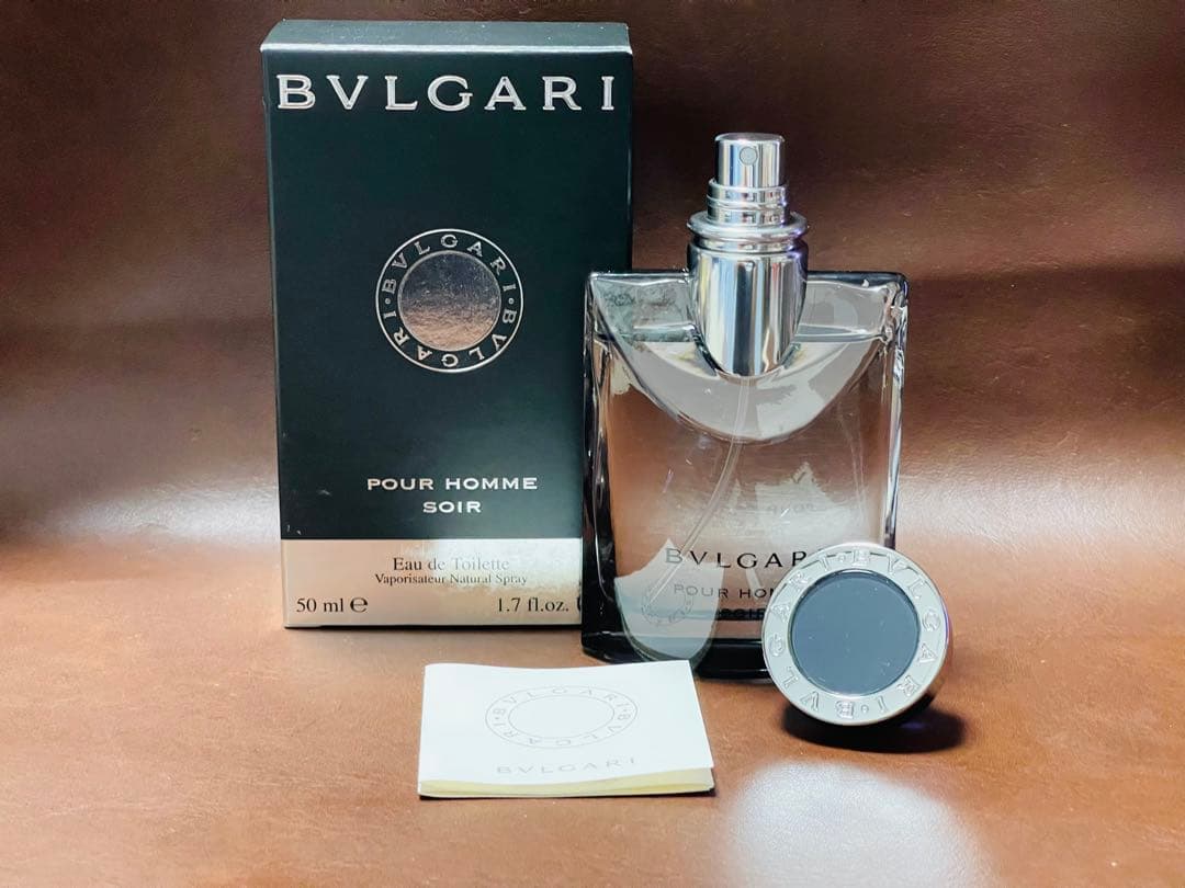 未使用 BVLGARI ブルガリ プールオム SOIR ソワール 50ml