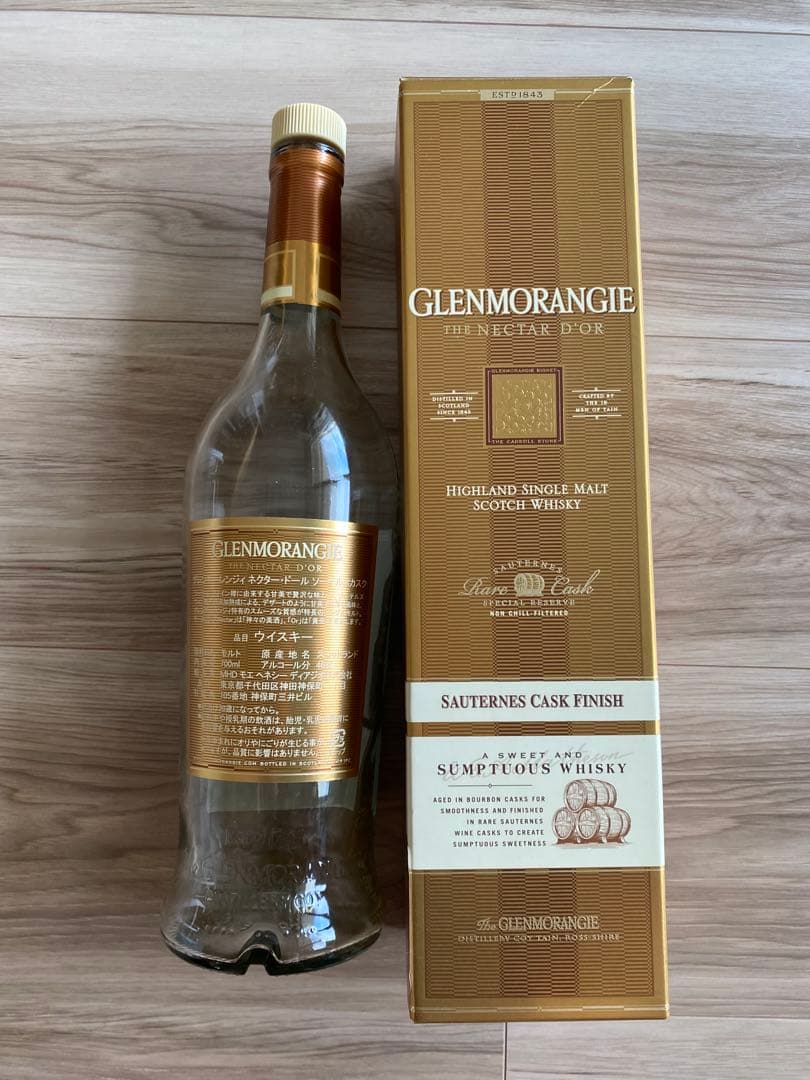 【ウィスキー】Glenmorangie The Nectar D'Or 空便