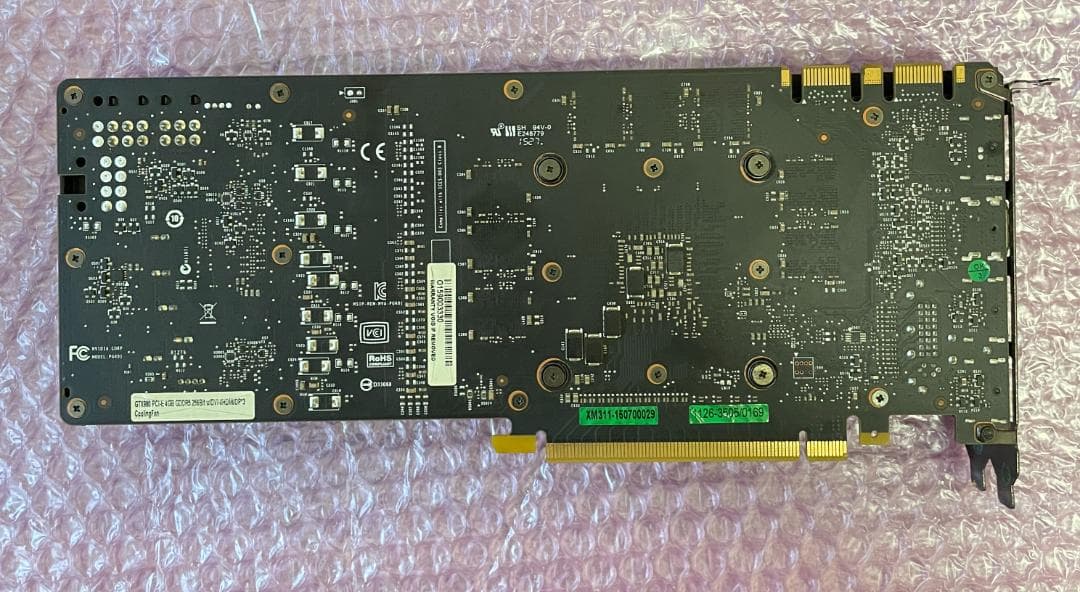 GTX 980 4GB 値下げ不可 動作保証 0217
