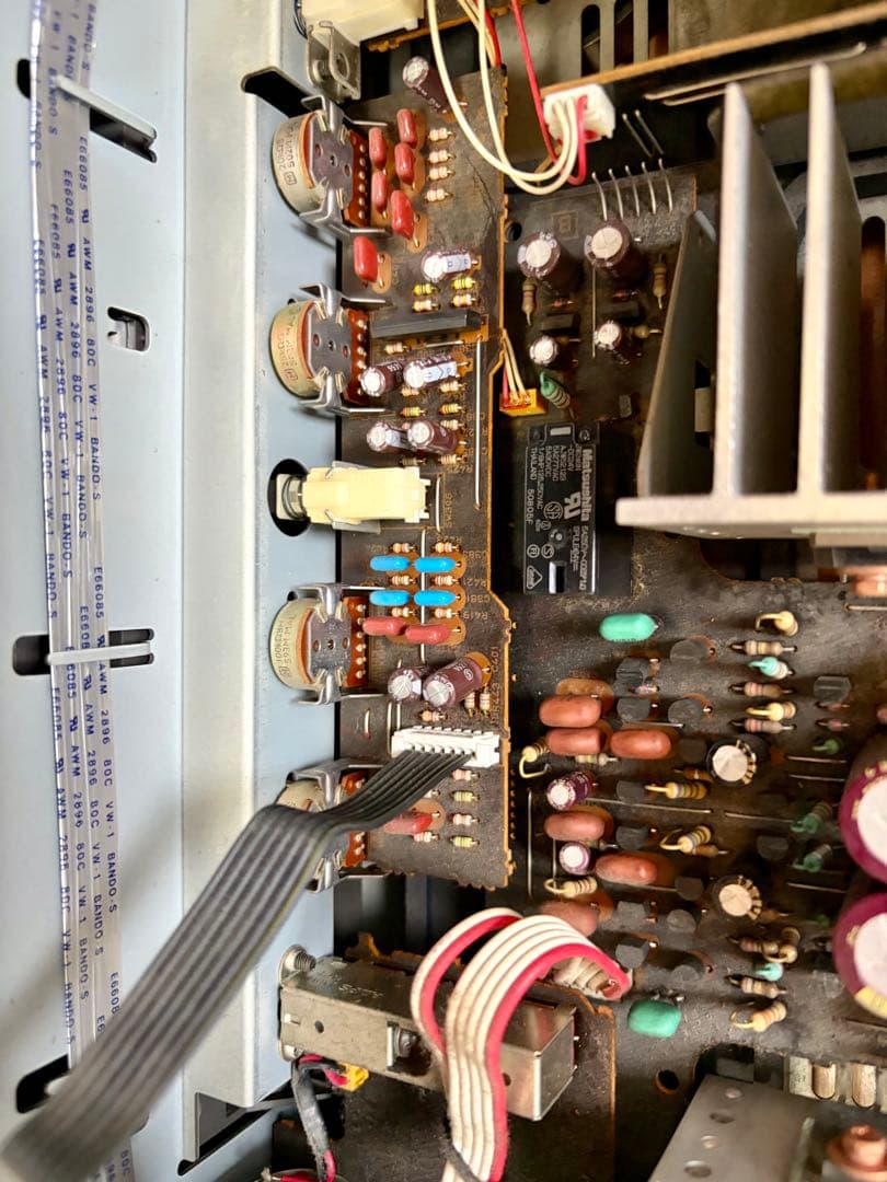 Yamaha AX-590 プリメインアンプ作動品