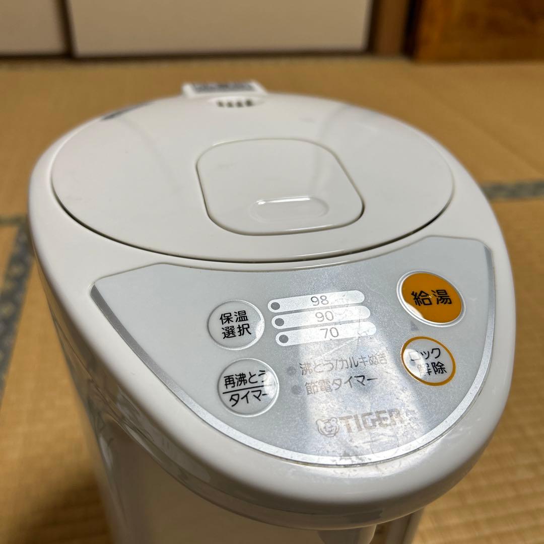タイガーマイコン、電動ポット　４Ｌ