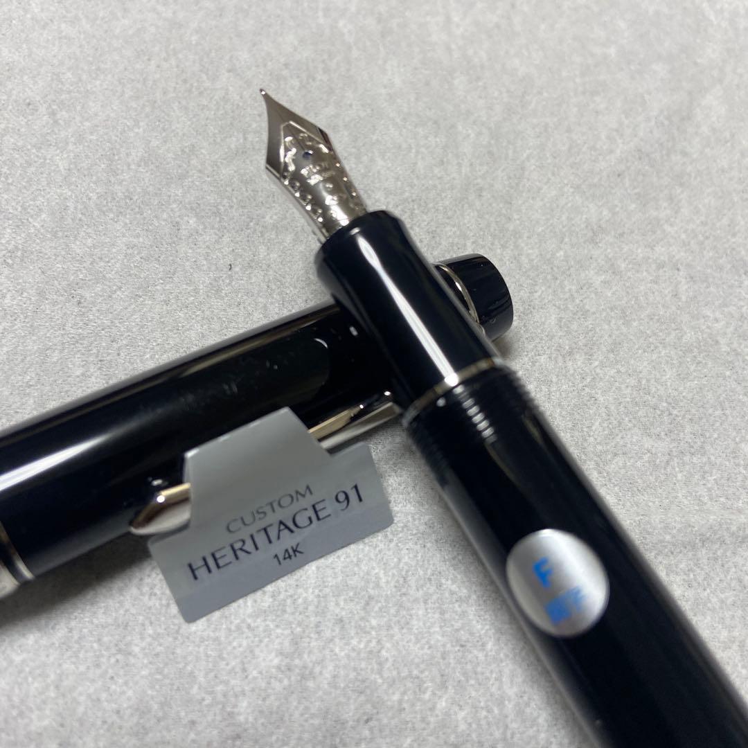 【美品】PILOT パイロット カスタムヘリテイジ91 14K F（細字）