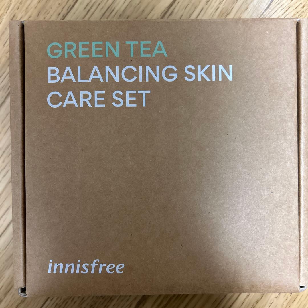 【新品未使用】innisfree グリーンティーバランシングスキンケアセット