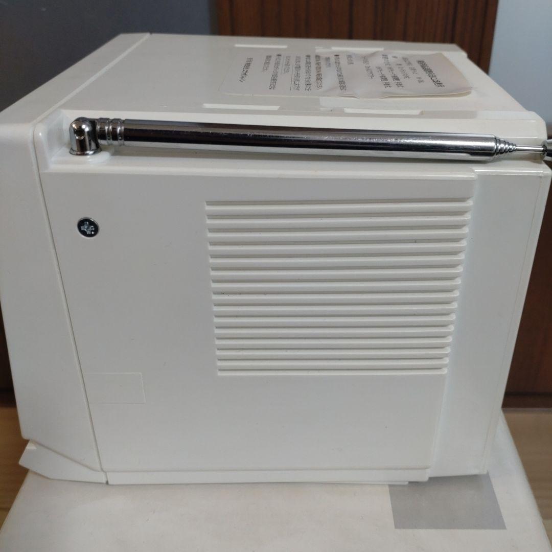 【希少・美品】昭和レトロ 白黒テレビ W-108J 箱あり　通電確認済　日本製