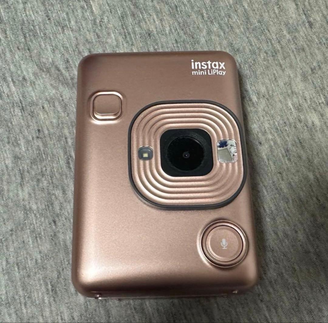 FUJIFILM instax mini LiPlay 本体 ローズゴールド