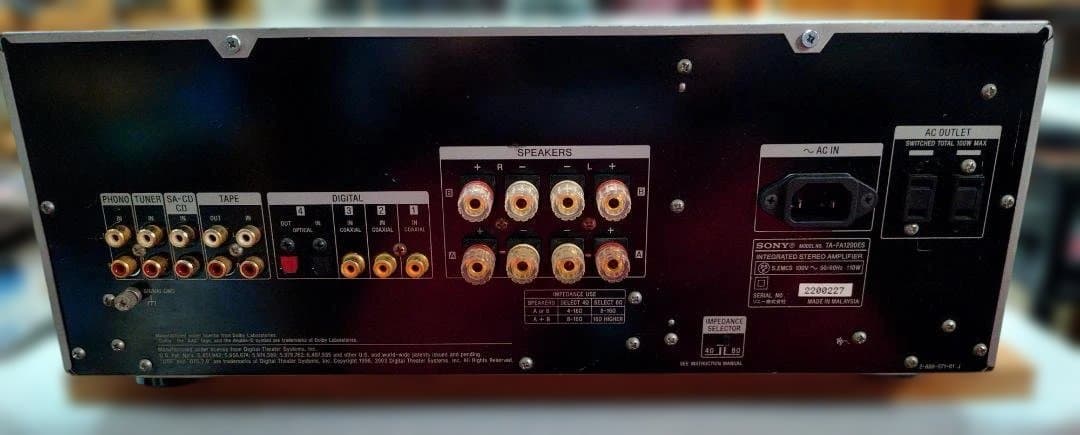 SONY ソニー　TA-FA1200ES フルデジタルアンプ
