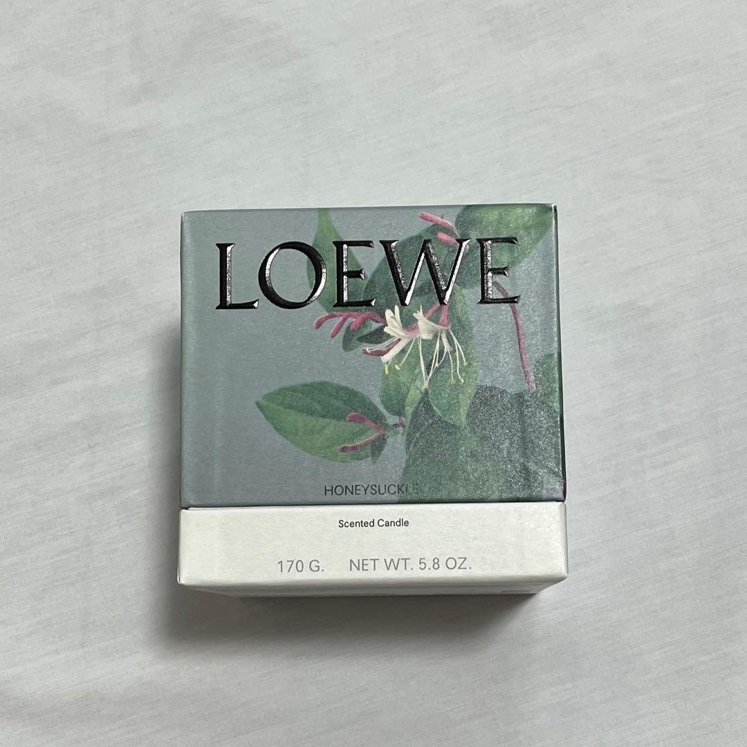 LOEWE キャンドル Honeysuckle 170g リッド付き