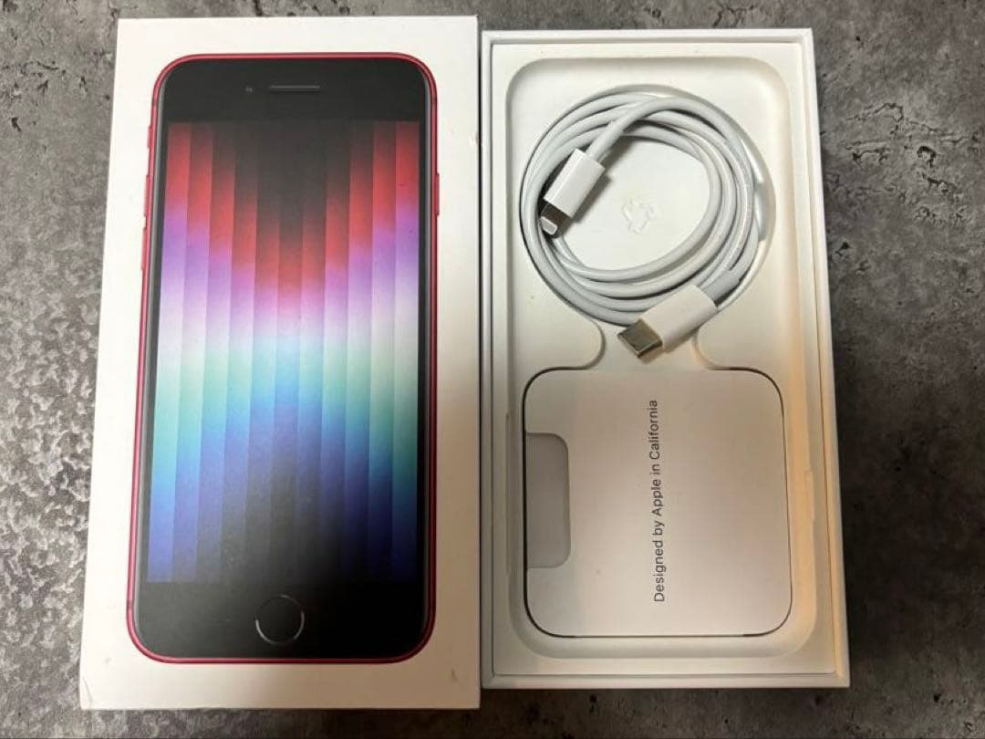 iPhone SE (第3世代) PRODUCT(RED) 本体64GB 87%