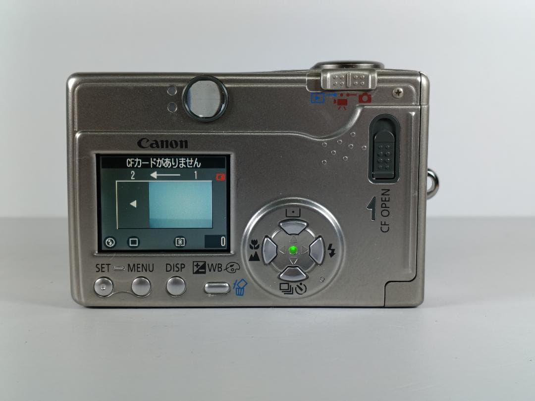 動作品 Canon IXY DIGITAL 200aシルバー コンパクトデジカメ