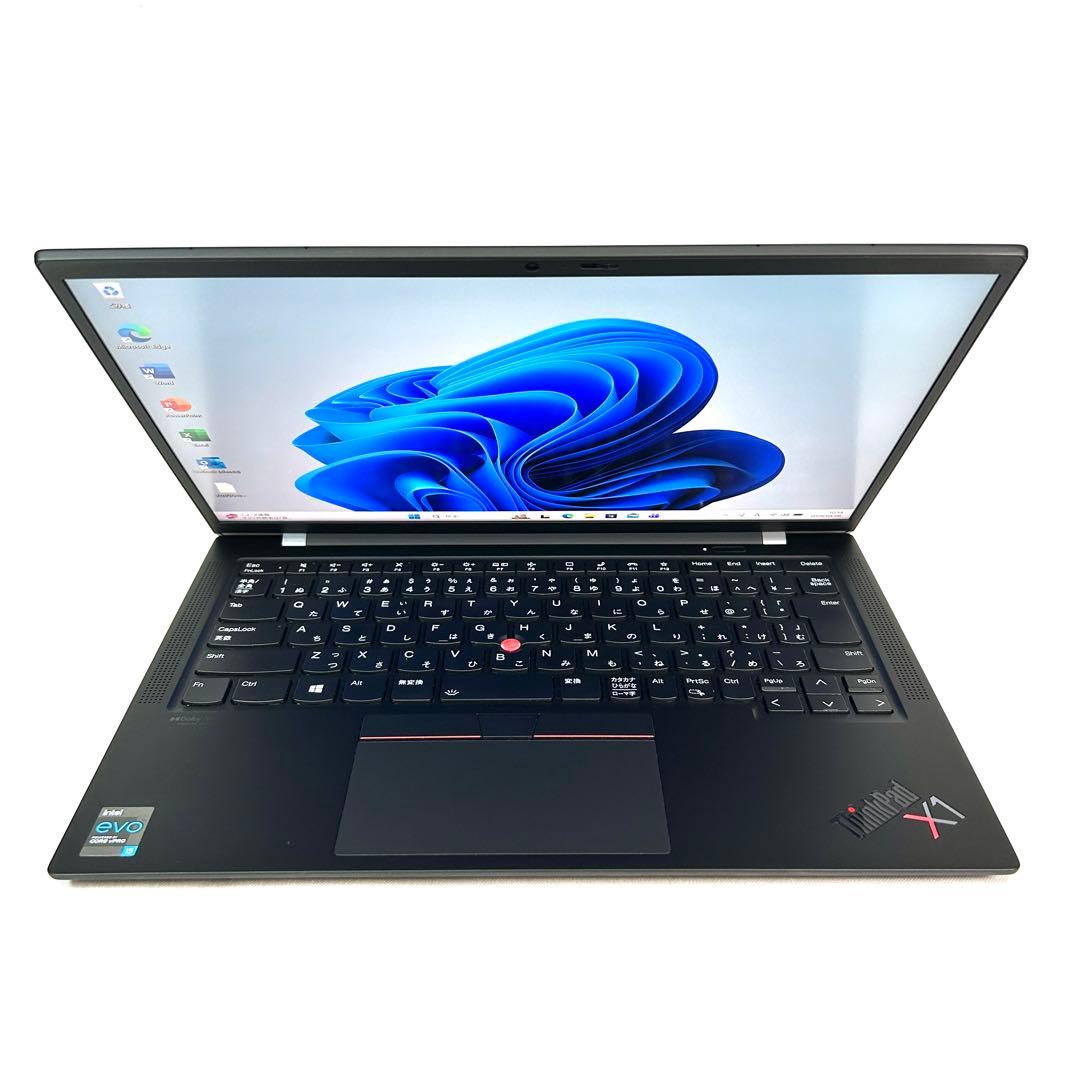 美品 Lenovo X1 Carbon Gen9 バッテリー良好 Office