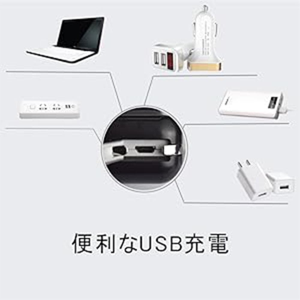 Salon  コードレスストレートブラシ 温度調節 充電式 持ち運び用