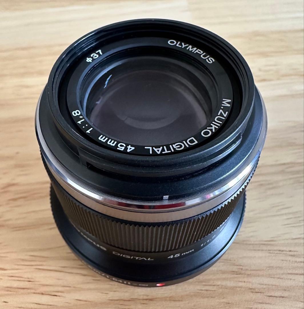 【美品】オリンパス M.ZUIKO DIGITAL 45mm F1.8 ブラック