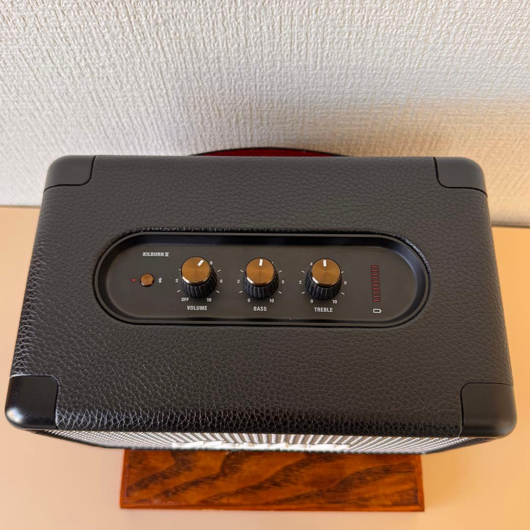 マーシャル Kilburn II ブラック 本体＋電源ケーブル 動作確認済み
