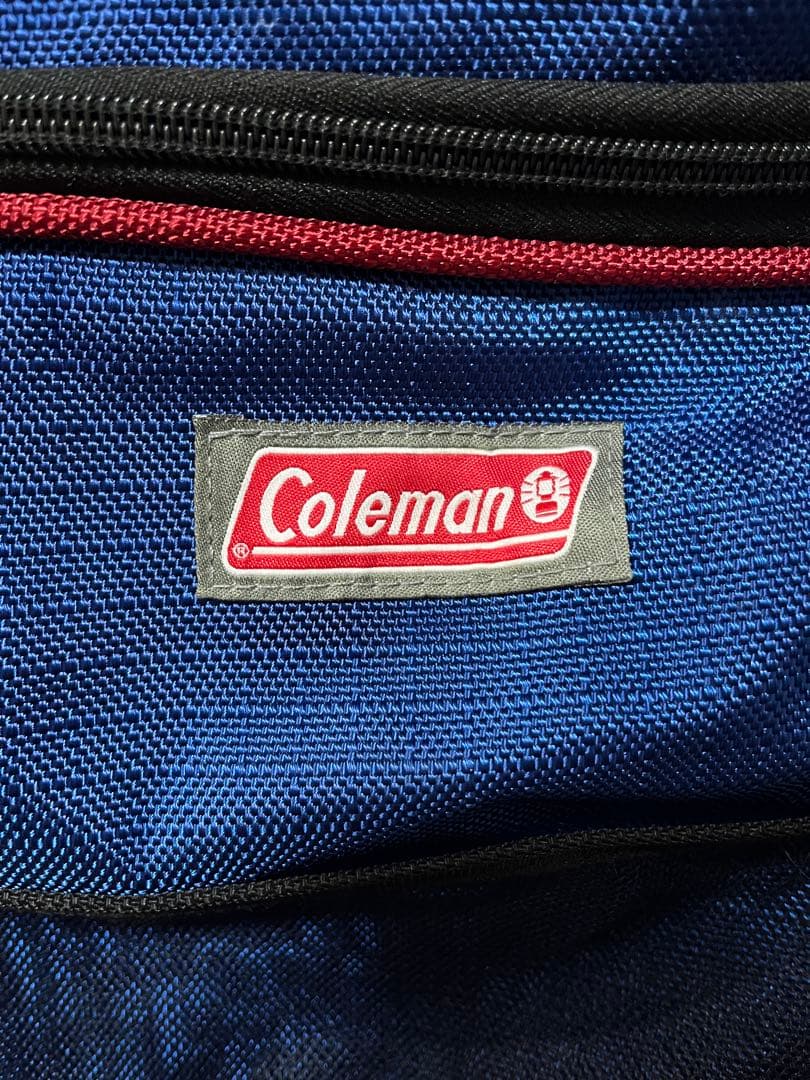 コールマン キャリー ボストン バッグ Coleman キャリーカート 青