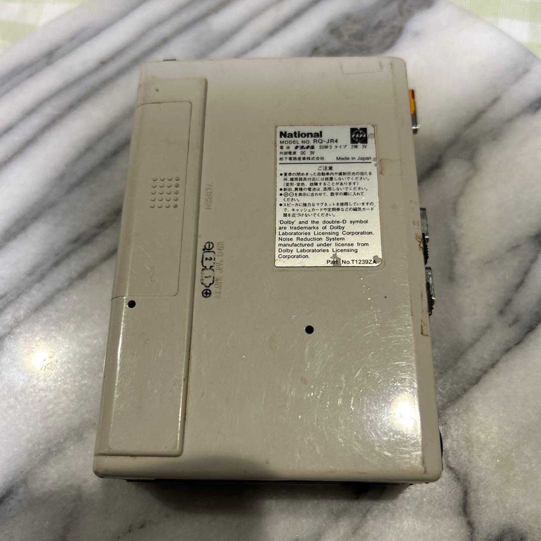 National RQ-JR4カセットプレーヤー