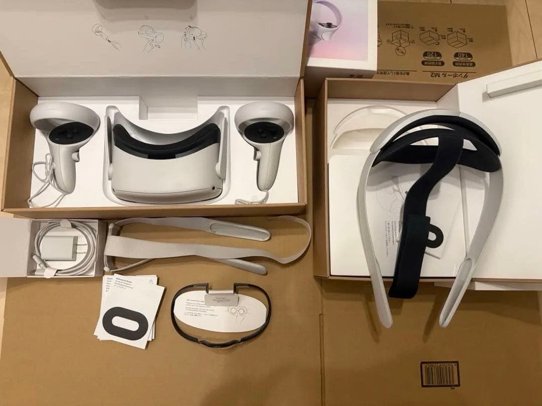  Quest 2 VRヘッドセット　Eliteストラップ付き