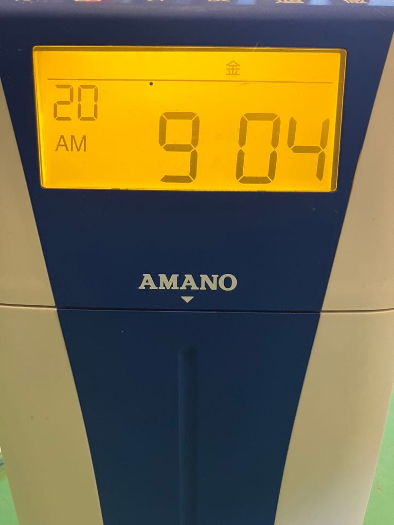 【美品】アマノ タイムレコーダーCRX-200