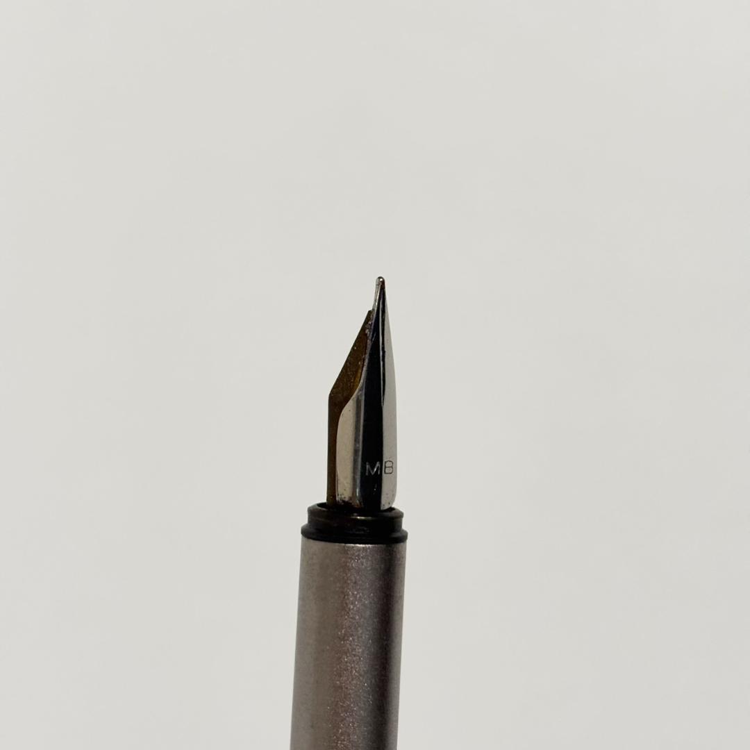 【ランクA】Montblanc ノブレス 万年筆 シルバー