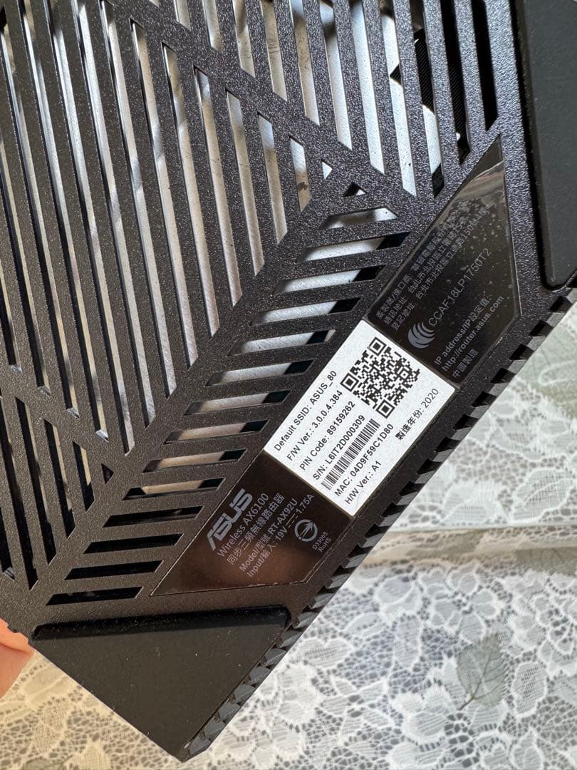 ASUS RT-AX92U 無線LANルーター「ジャンク品」