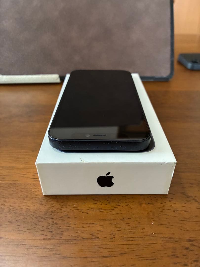 P*7様 【中古】Apple iPhone 12mini ブラック 本体 箱付き