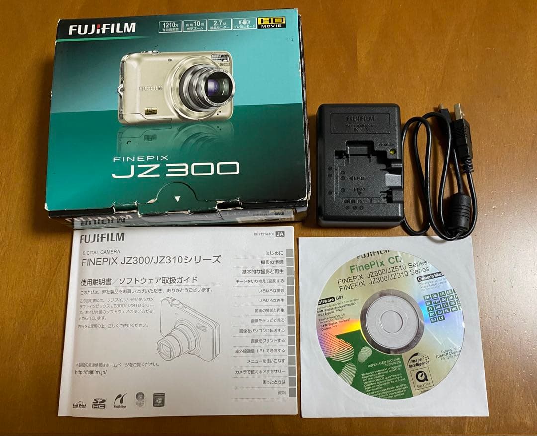 ☆美品☆ FUJIFILM FinePix JZ300 デジカメ【動作確認済み】