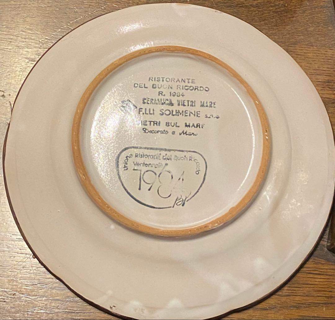 ブオンリコルド　イタリア製絵皿　1984 TREVISO 箱入り