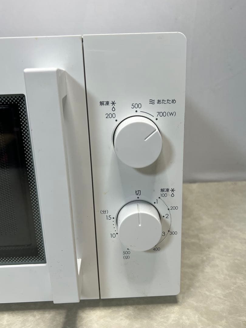 ニトリ 電子レンジ 白色 西日本用 60Hz 専用 ③