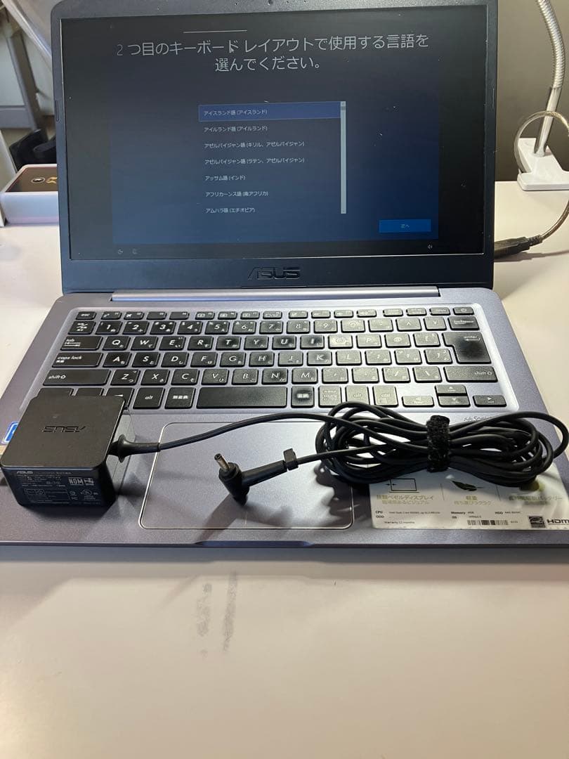 Windowsノート本体 ASUS L406S