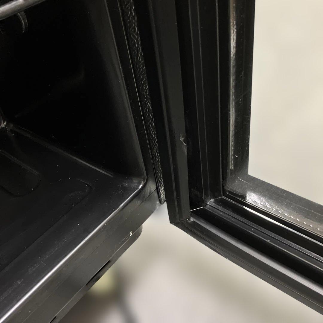 Shelddi 冷蔵庫 75L 透明ガラスドア 小型 ミニ おしゃれGR-075