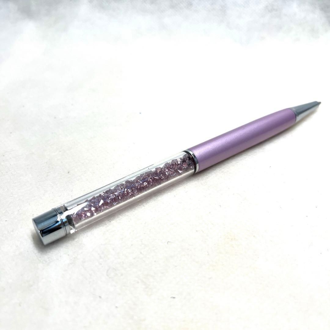【新品】SWAROVSKIスワロフスキー　ピンククリスタルボールペン