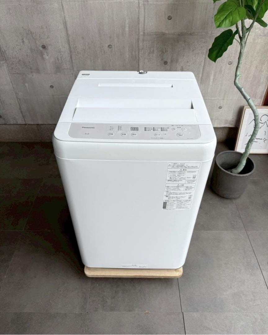 設置まで✨ Panaosnic 一人暮らし洗濯機 5kg✨ 2024年製⭕️