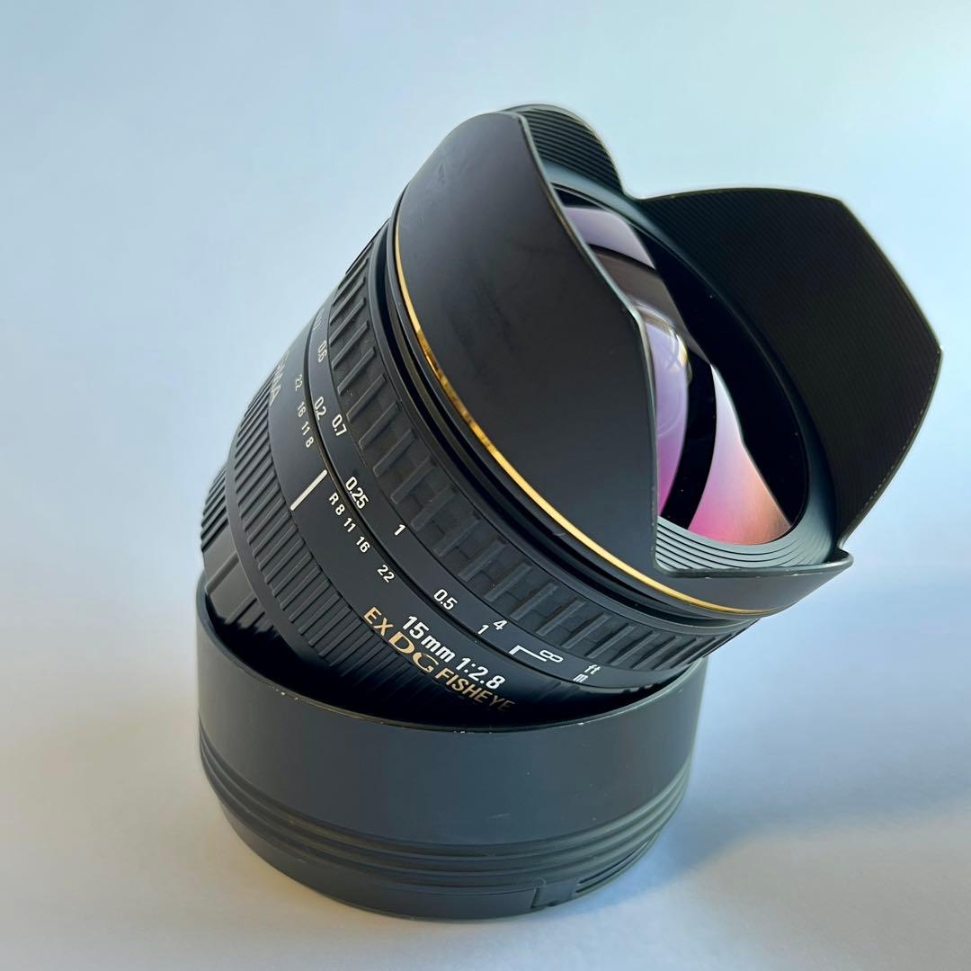 レンズ(単焦点) SIGMA 15mm F2.8 EX DG DIAGONAL FISHEYE