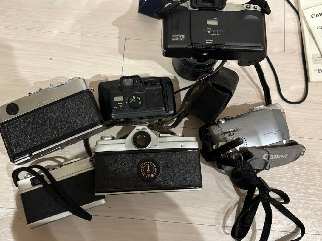 canon、MINOLTAその他カメラ、レンズまとめ売り9台