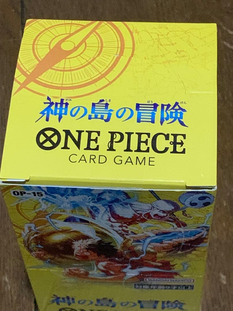ワンピースカード神の島の冒険 テープカット