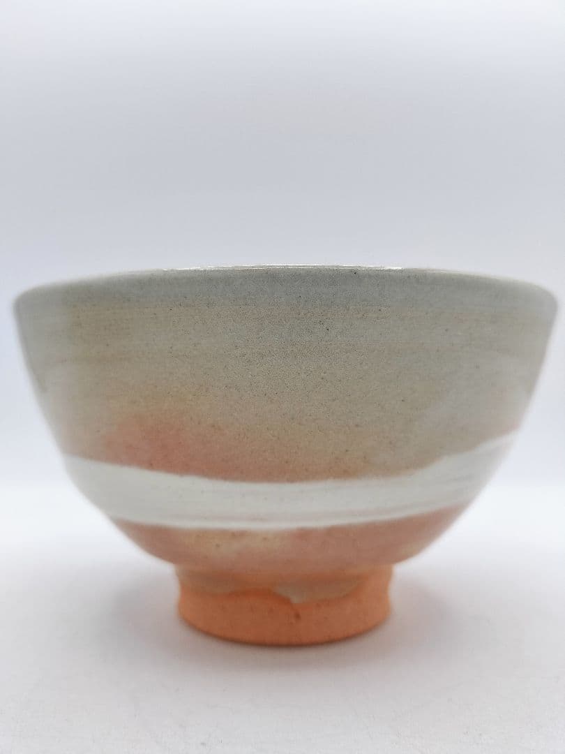 c962 数茶碗 五個セット 御本手内刷毛目 紙箱　茶道具 古物