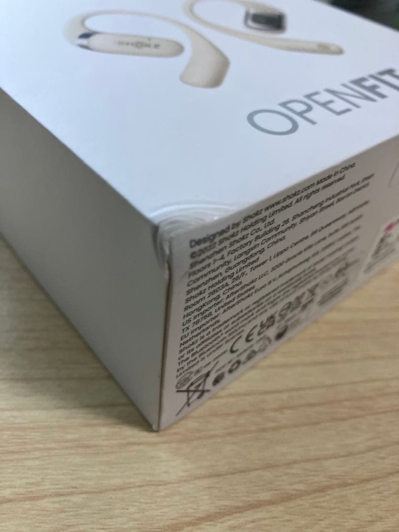 【もっと値下げしました】SHOKZ OPENFIT ワイヤレスイヤホン