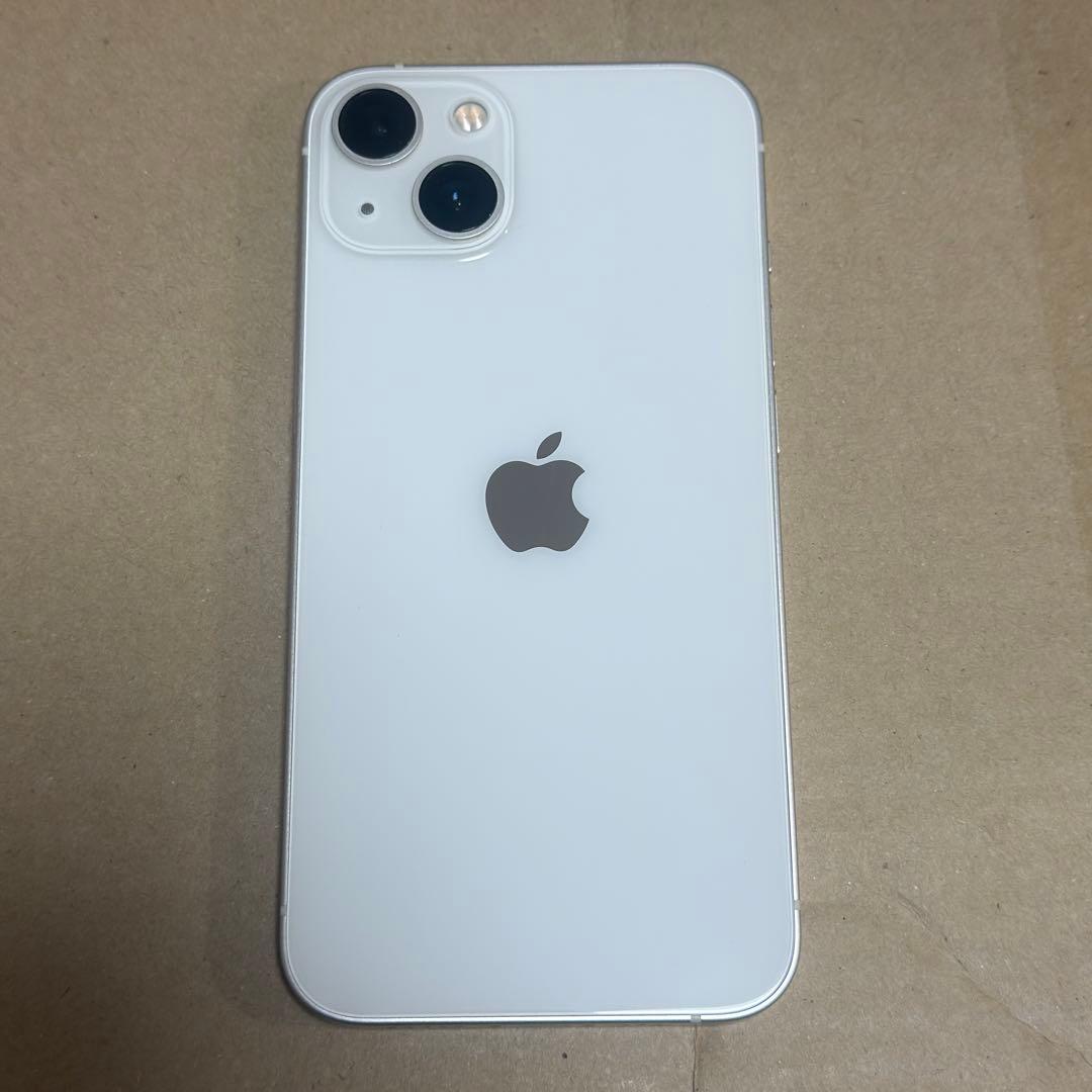 【美品】iPhone13 本体 スターライト 128GB SIMフリー