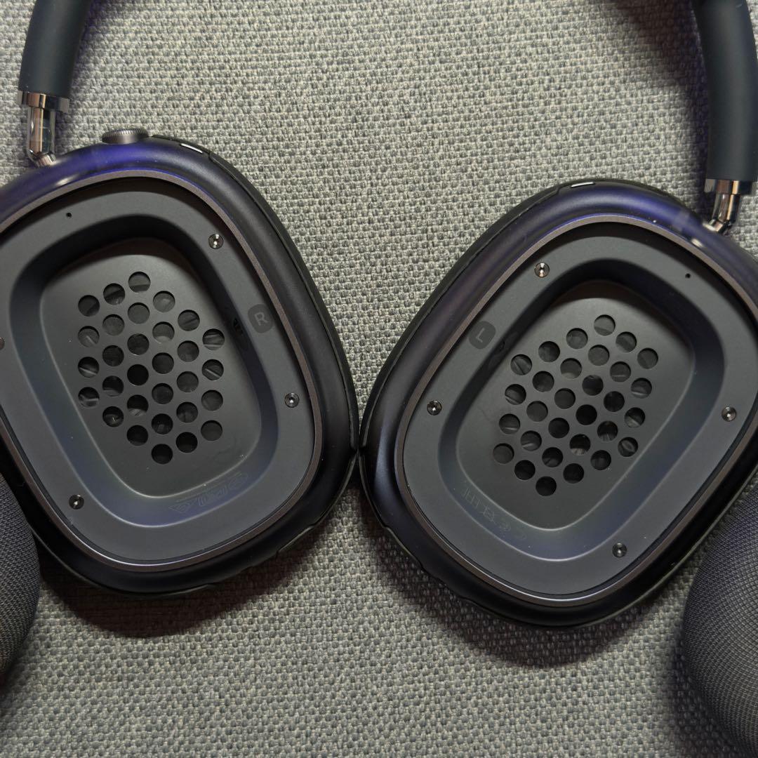 【美品】Airpods Max 初代　ライトニング　AUX・アラミドカバー付き