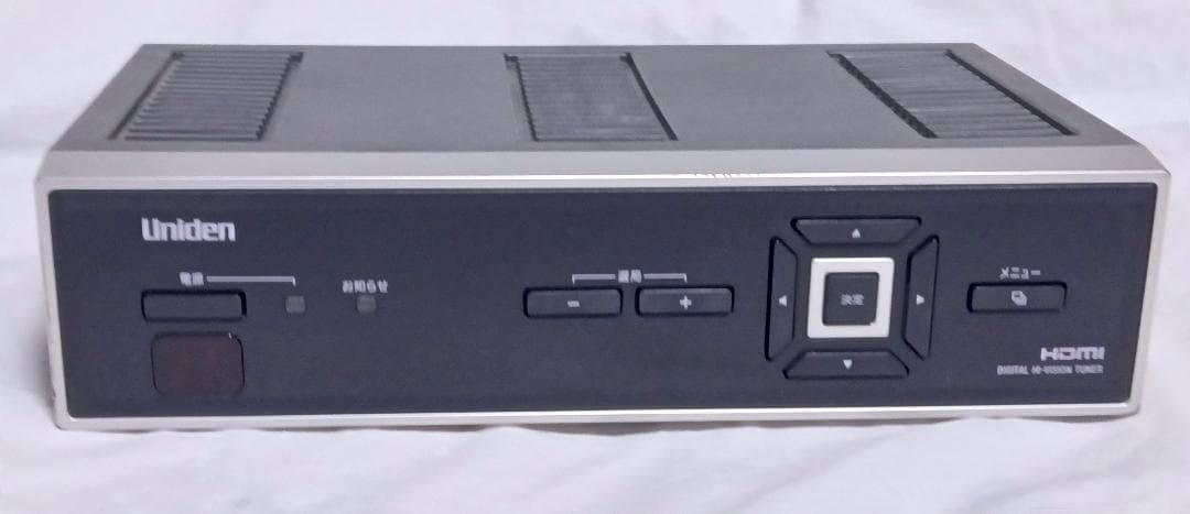 ●●Uniden 地上デジタルチューナー（DT100-HDMI)中古品、美品●●