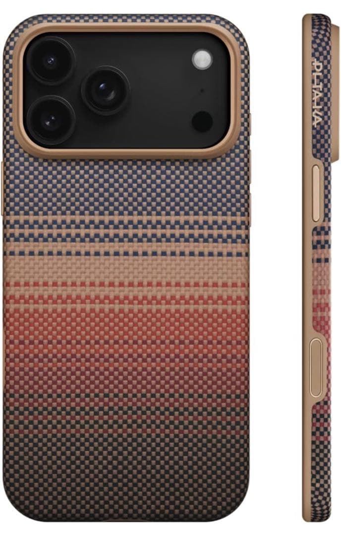 PITAKA iPhone 17 Pro用 ケース Sunset柄