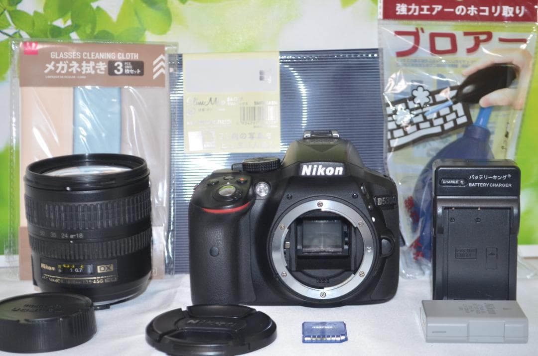 ❤超高画質2416万画素❤Nikon D5300❤Wi-Fi機能搭載❤高性能❤
