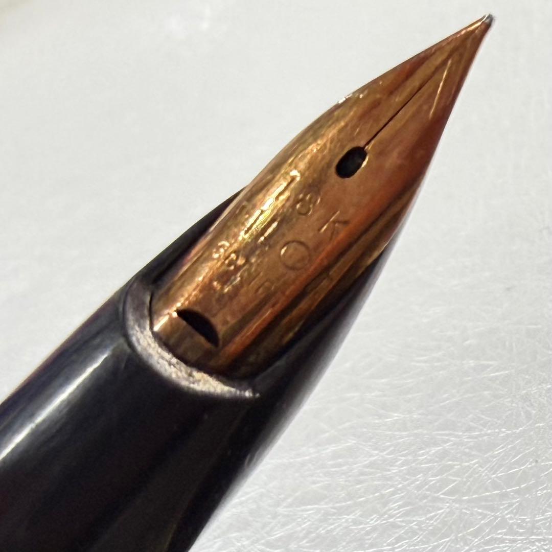 PILOT　Elite ブラック　万年筆　パイロット　18K インク　筆記具