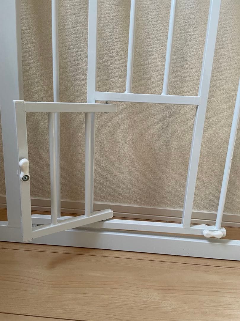 OFT オートロックゲート ペットドア付　犬　猫　ペットゲート　2コセット