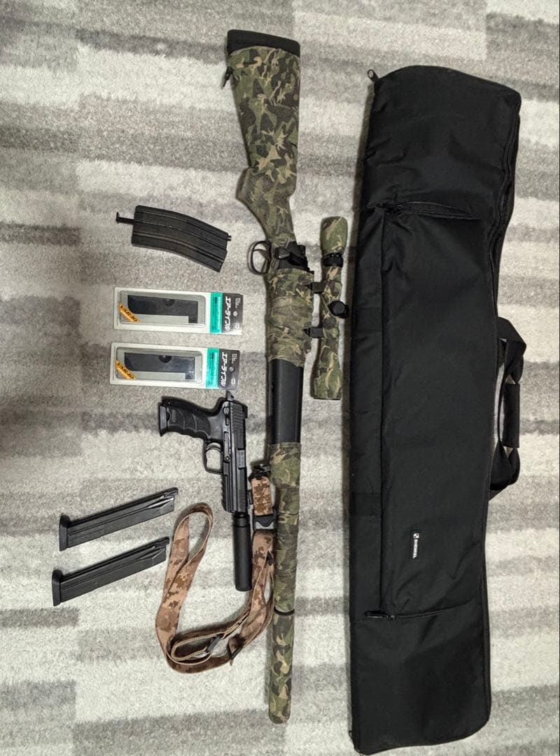 東京マルイ VSR-10 Gスペック➕HK45セットストックマガジン　最終値下げ