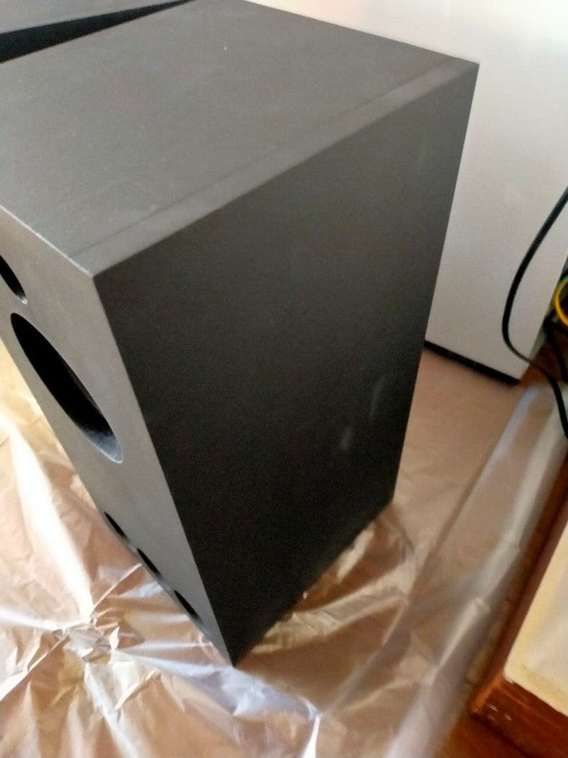 自作バックロードホーンスピーカー SONY LG