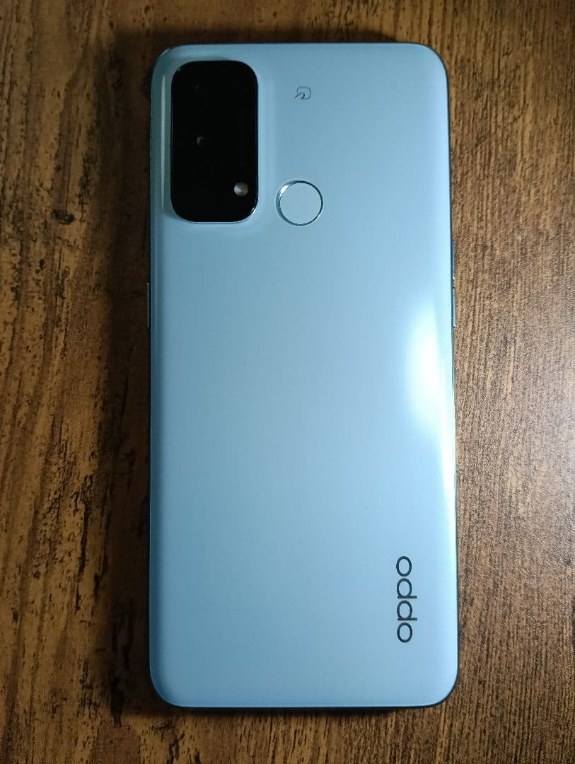 SIM フリーOPPO Reno5 A 5G アイスブルー 本体