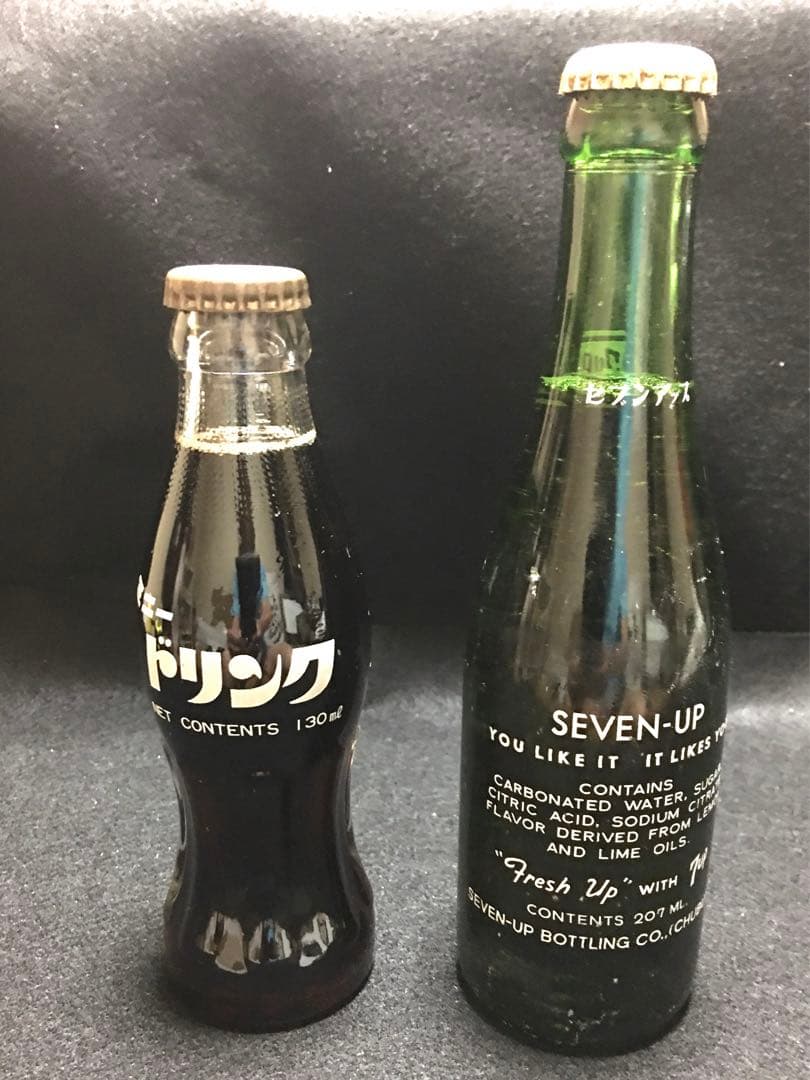 チビッコドリンク　7up コカコーラ　昭和レトロ　駄菓子屋
