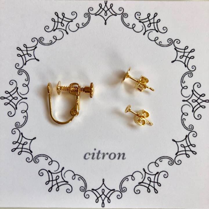 ◯ドロップピアス イヤリング ハンドメイド