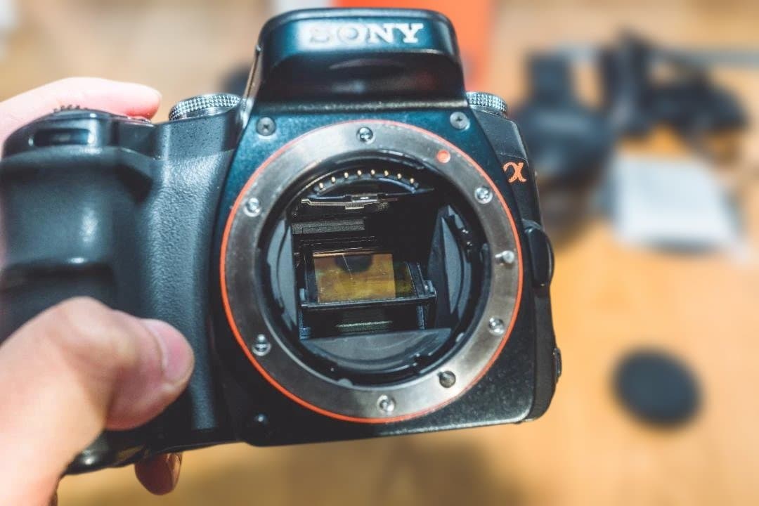 【ジャンク】SONY α100 デジタル一眼レフカメラ　レンズ4本セット
