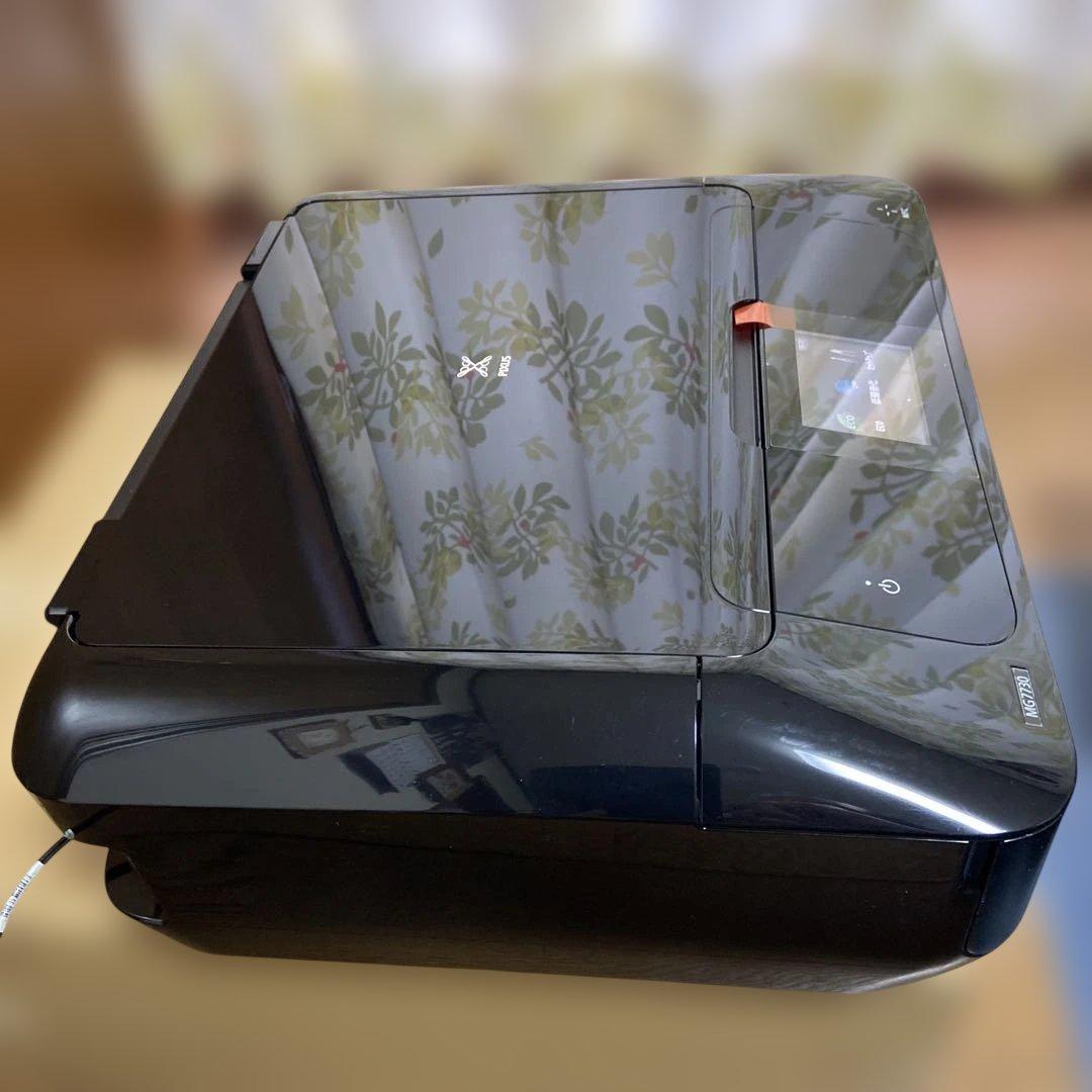 Canon PIXUS プリンターMG7730黒 印刷枚数-少 動作品